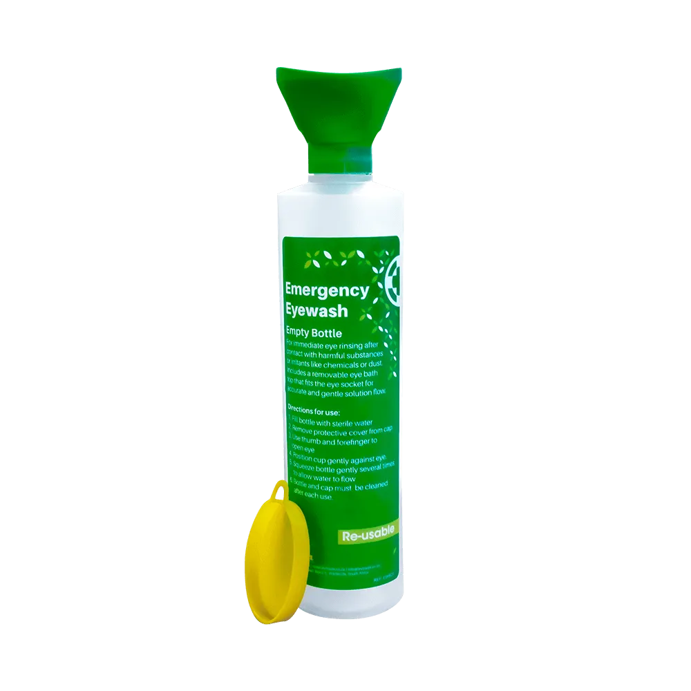 Burnshield Eye Wash Bottle øyeskylleflaske tom
