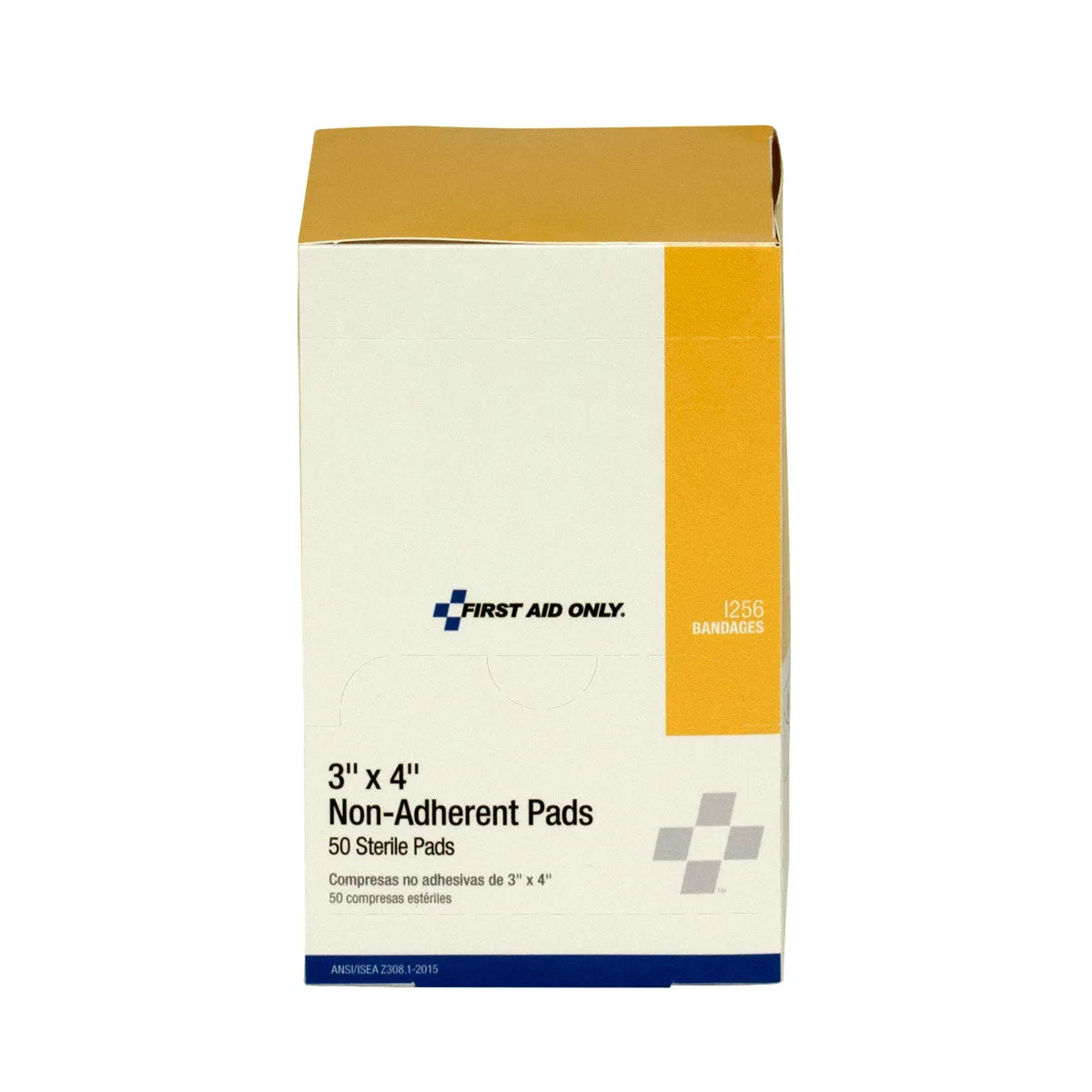 First Aid Only 3x4 Non-Adherent sårkompress 50 stk skånsom