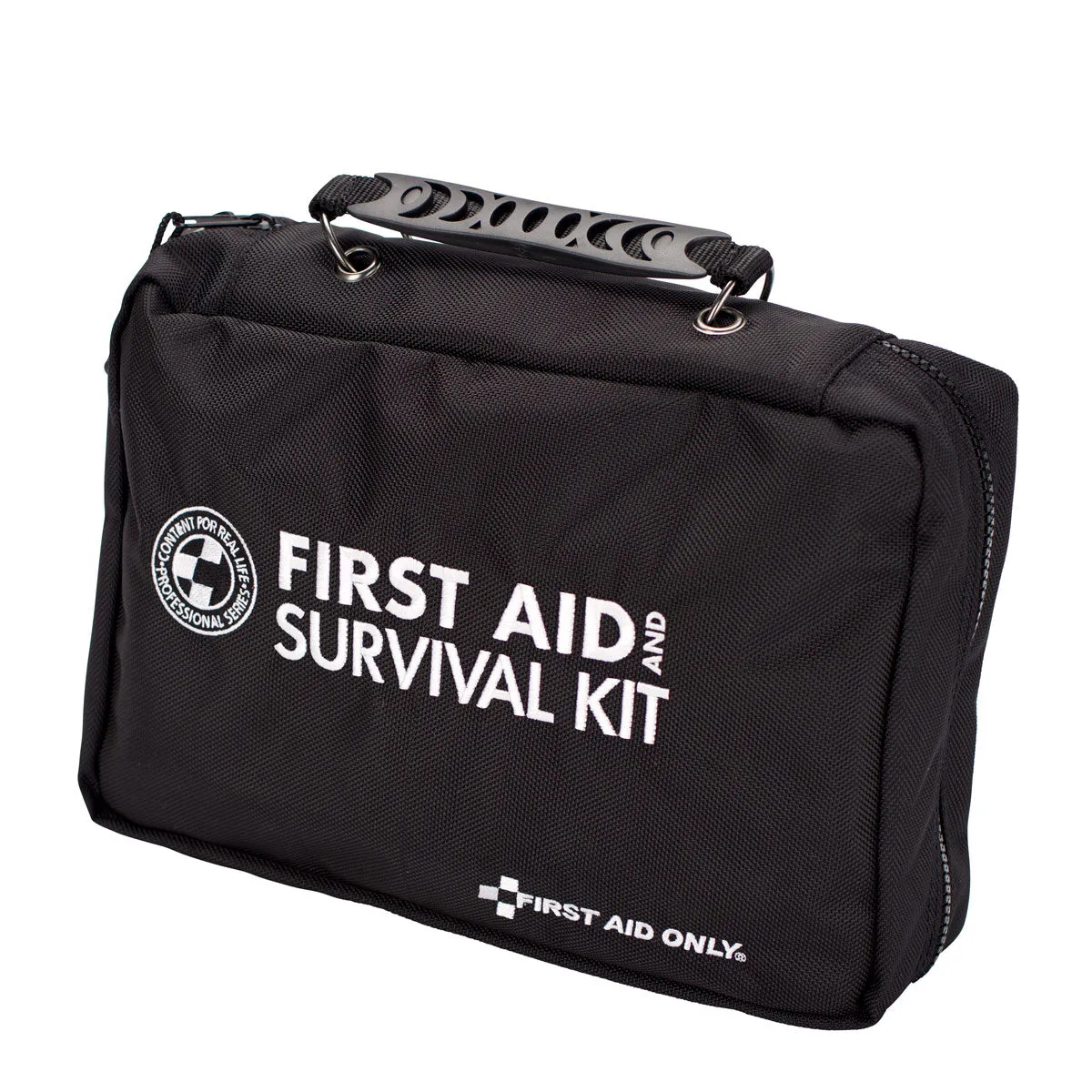 First Aid Only Deluxe Survival førstehjelpssett 223 deler svart