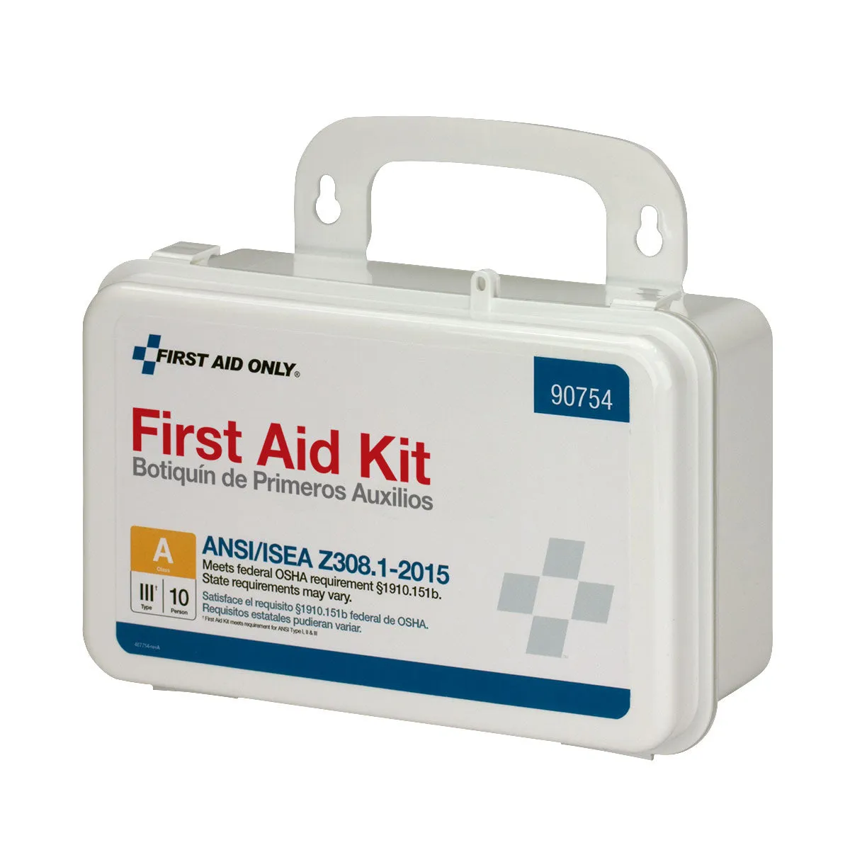 First Aid Only 10 Person ANSI A førstehjelpsskrin 71 deler