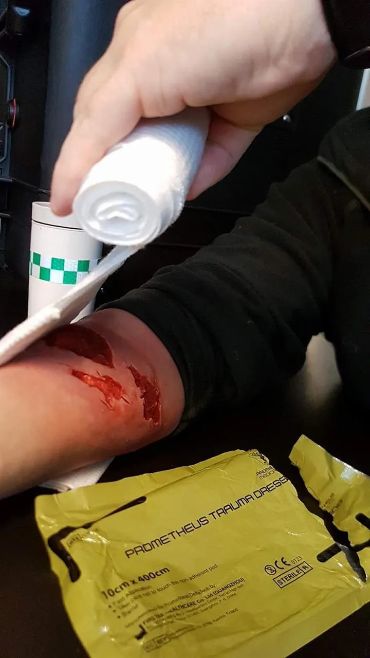 Water-Jel Safeguard Trauma brannbandasje PTD steril