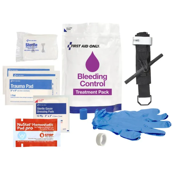 First Aid Only Bleeding Control Treatment Pack blødningssett