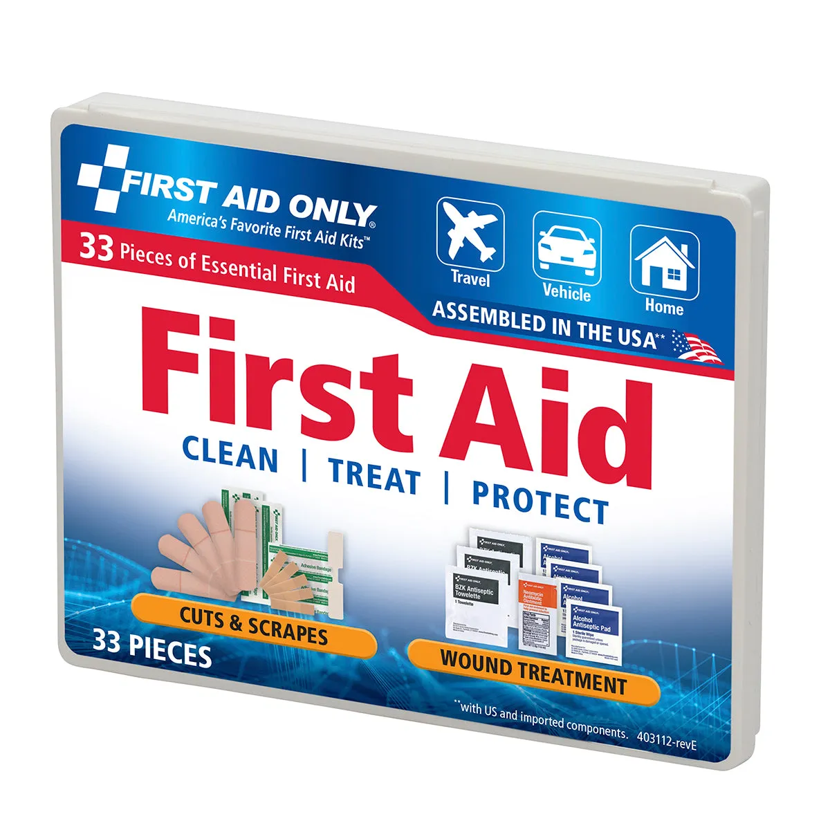 First Aid Only Personal First Aid Kit førstehjelpssett 34 deler