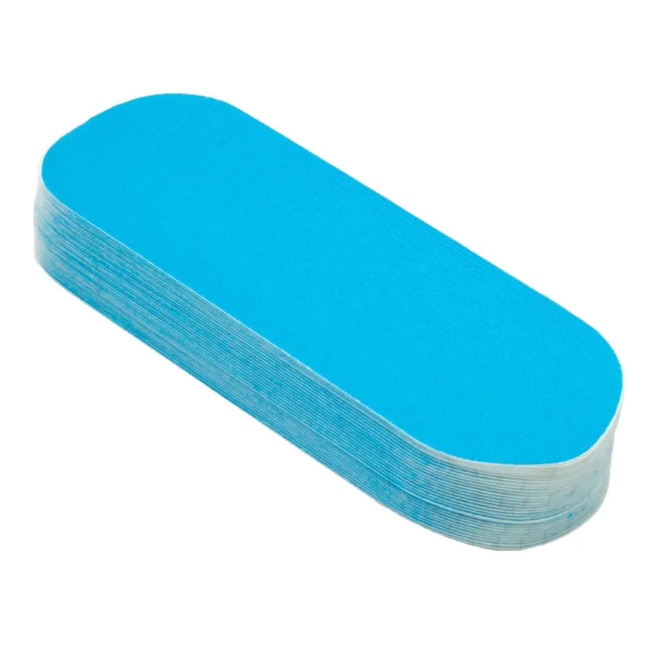 K-tape Cut15 kinesiologitape blå 30x15 cm ferdigkuttet