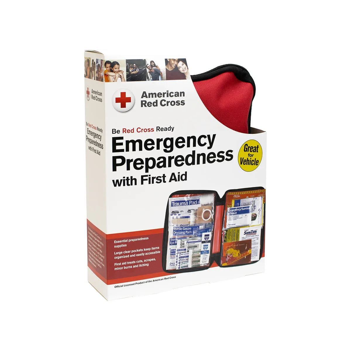 First Aid Only American Red Cross Deluxe førstehjelpssett 299 deler nylon