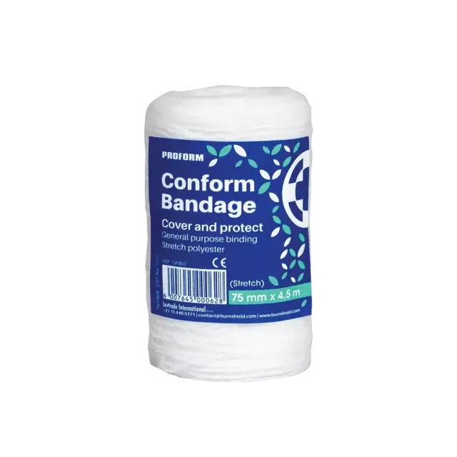 Burnshield Conform Bandage støttebandasje elastisk hvit