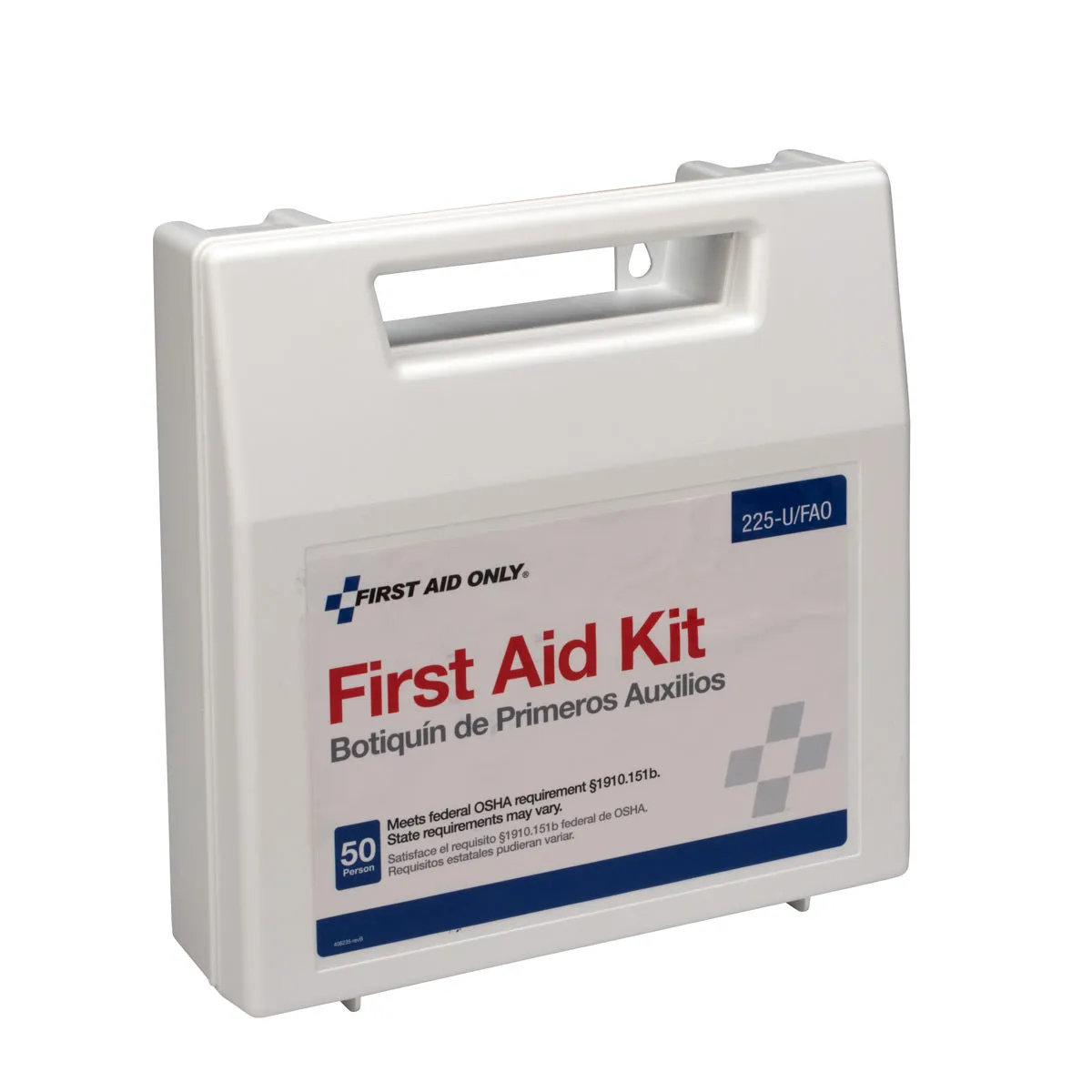 First Aid Only førstehjelpsskrin 50 personer 197 deler vanntett