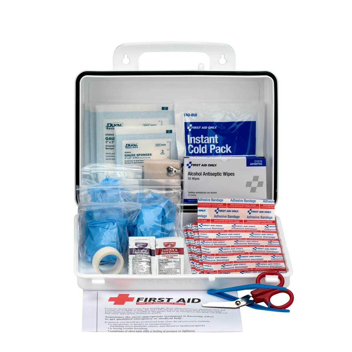 First Aid Only 25 Person Office førstehjelpsskrin 130 deler plast