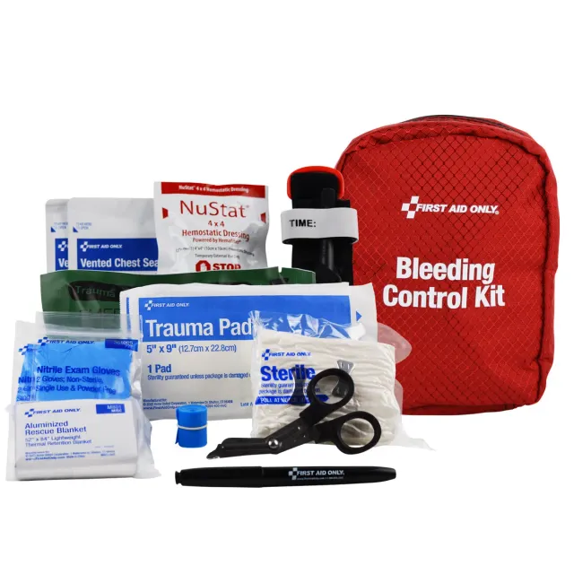 First Aid Only Right Response Bleeding Control blødningskontrollsett