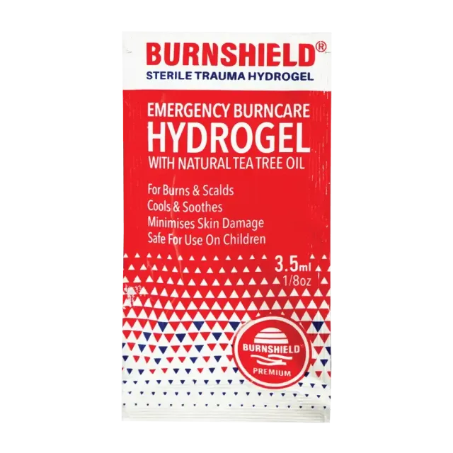Burnshield Hydrogel Sachet 3,5 ml brannskadegel enkeltpose kjølende