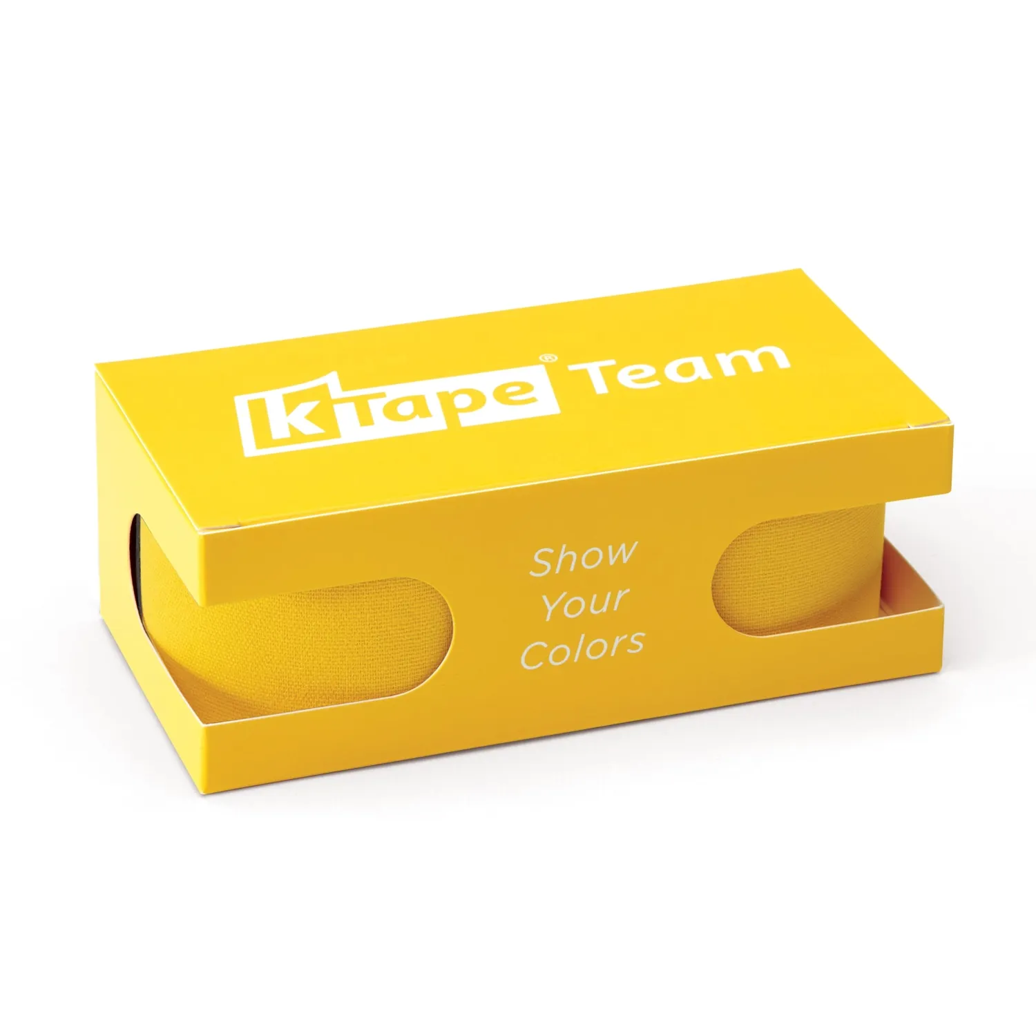 K-tape Team kinesiologitape gul 2x5 m pustende