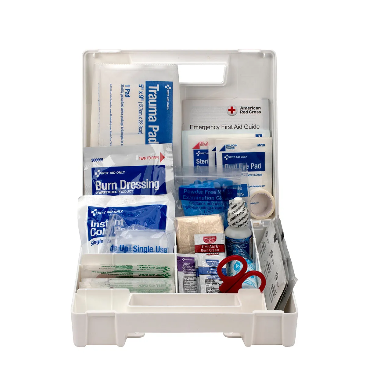 First Aid Only 25 Person førstehjelpskoffert plast 94 deler