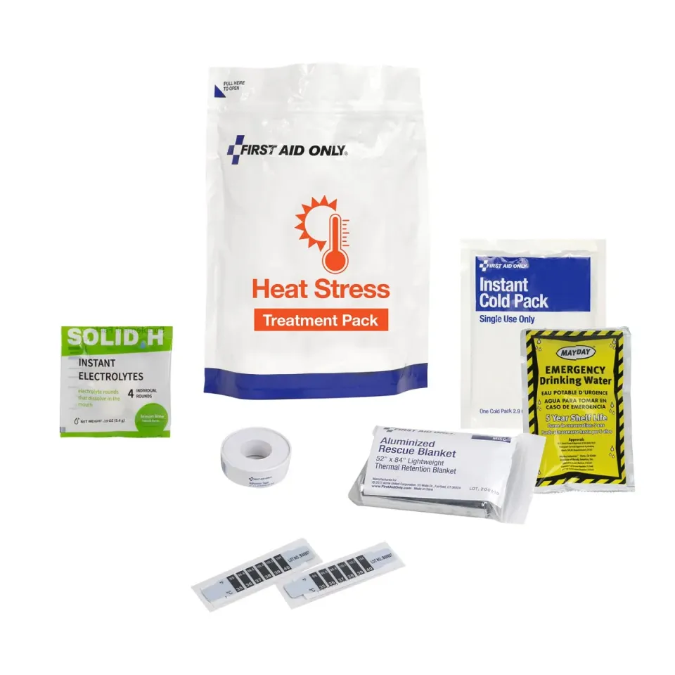First Aid Only Heat Stress behandlingspakke førstehjelp varme