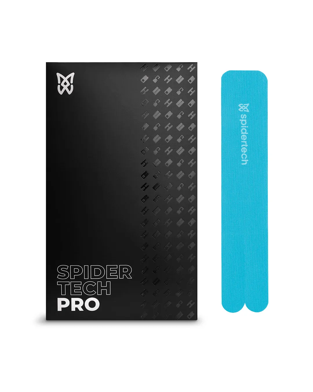 SpiderTech Pro Hip kinesiologitape blå 4-pakning hofte