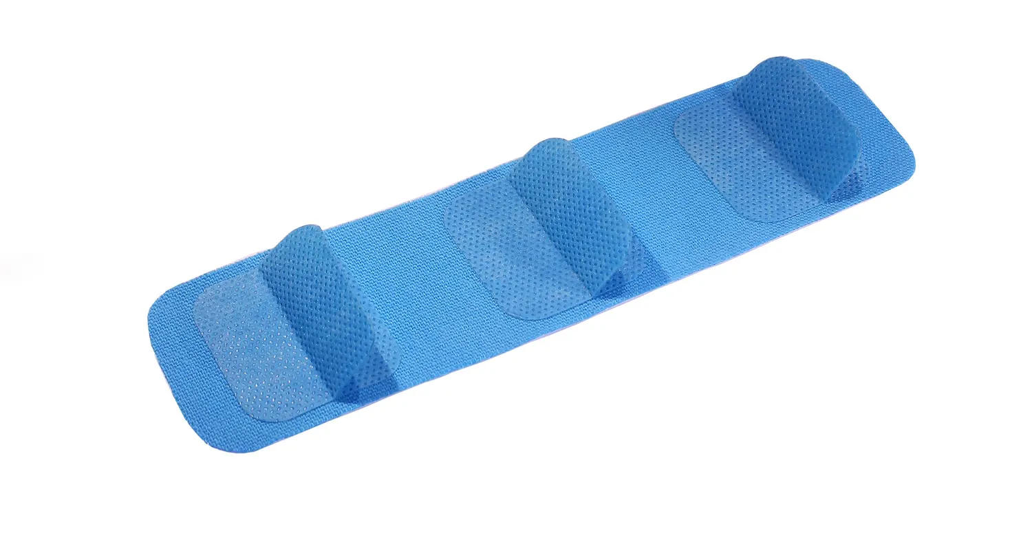 6D Tape kinesiologitape kne blå 8-pakning