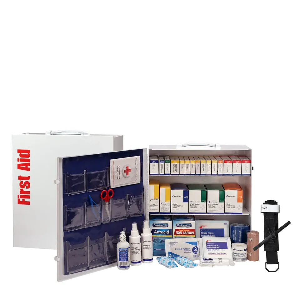 First Aid Only 100 Person ANSI B 3 Shelf førstehjelpsskap 687 deler