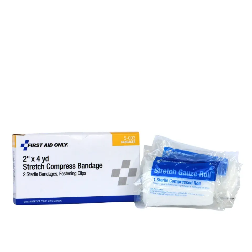First Aid Only 2 steril gasbindkompress 2 stk elastisk