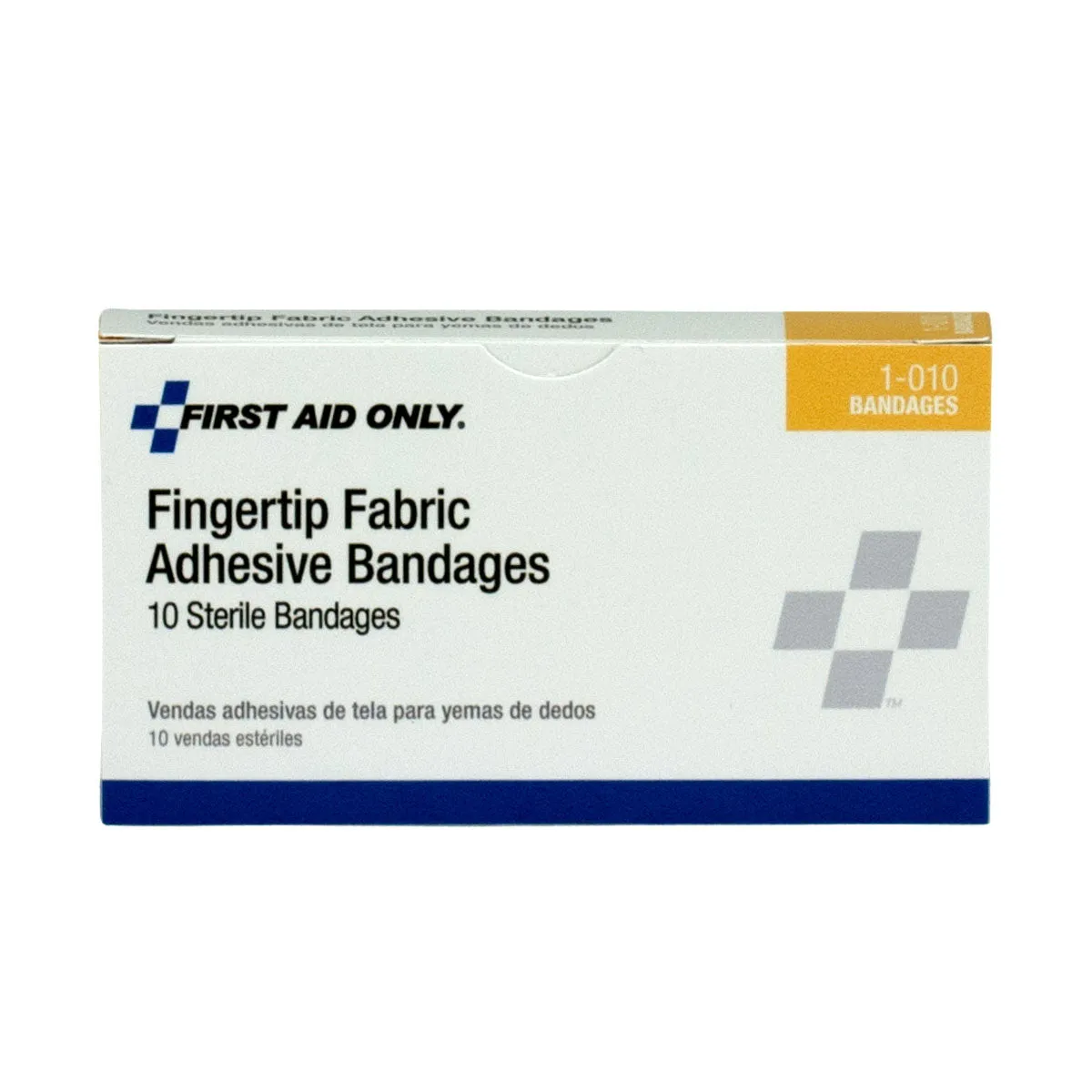 First Aid Only fingertip plaster stoff 10 stk pustende