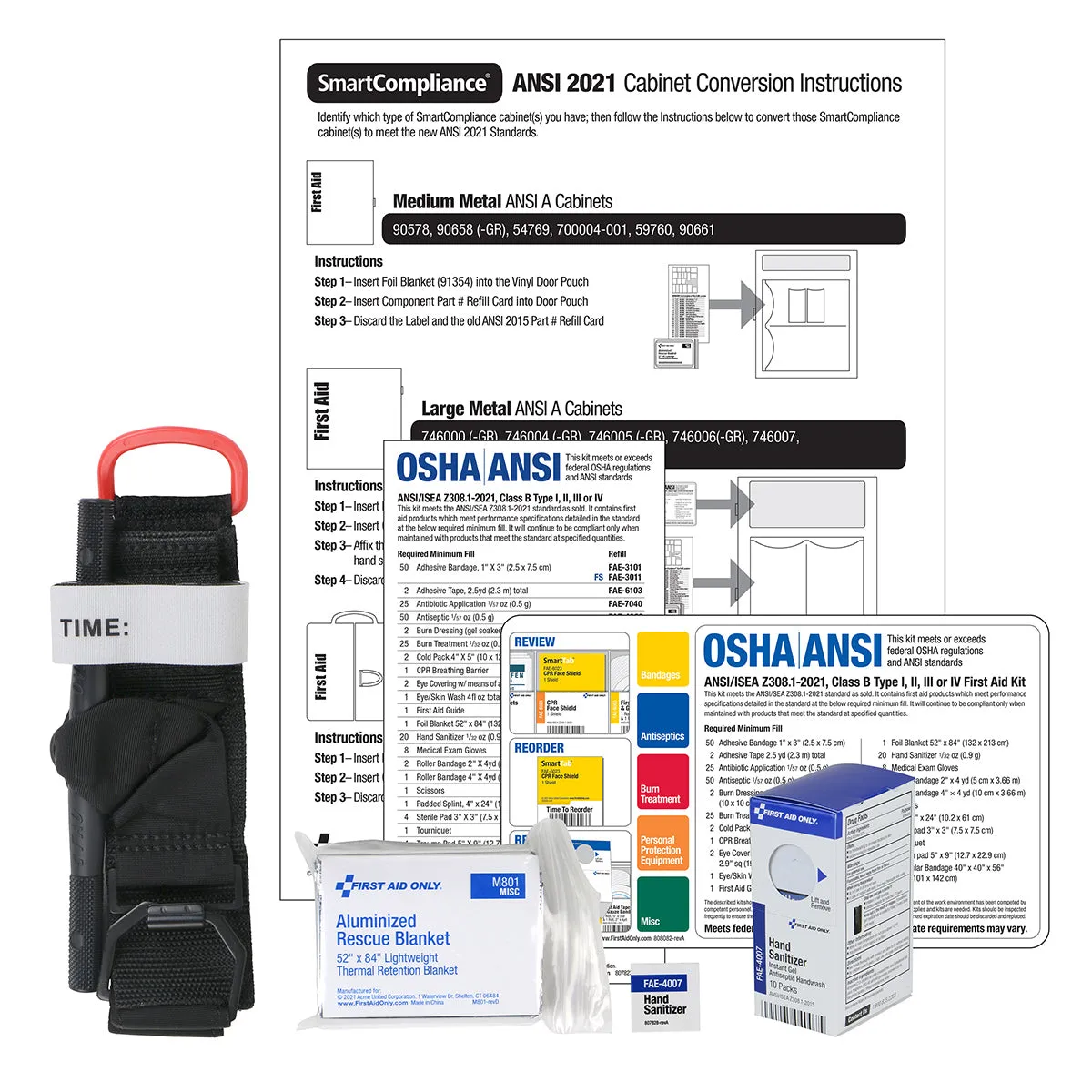 First Aid Only SmartCompliance konverteringssett ANSI B 2021