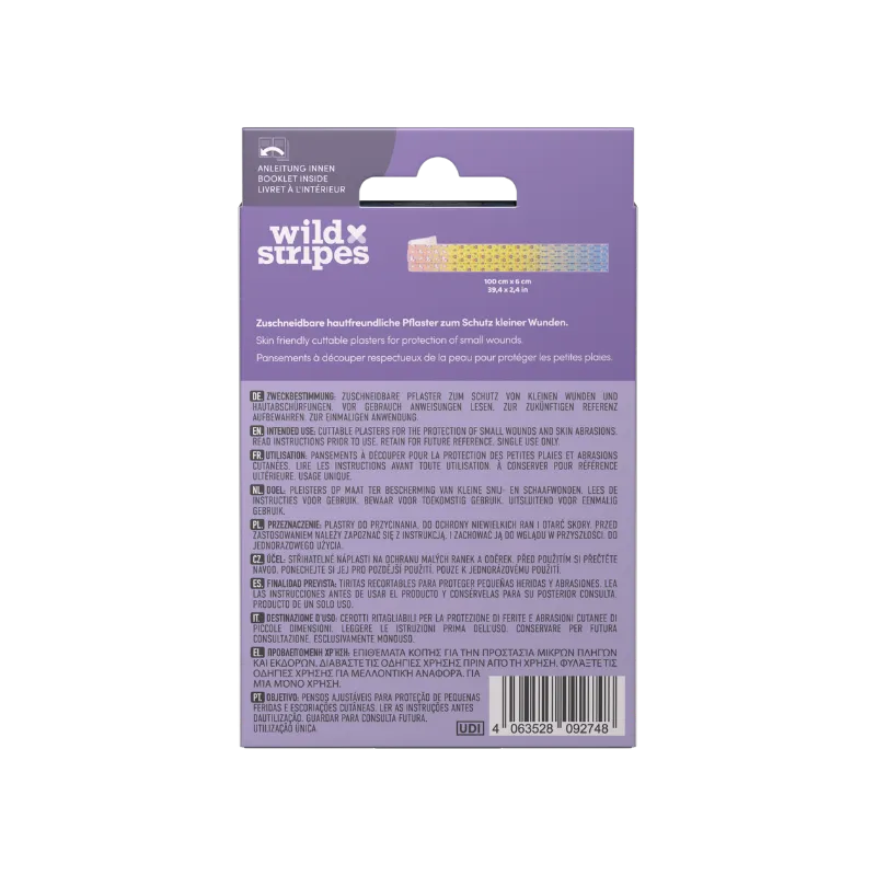 Wild Stripes Kids Sensitive Fantasy barneplaster 1 meter klippbart