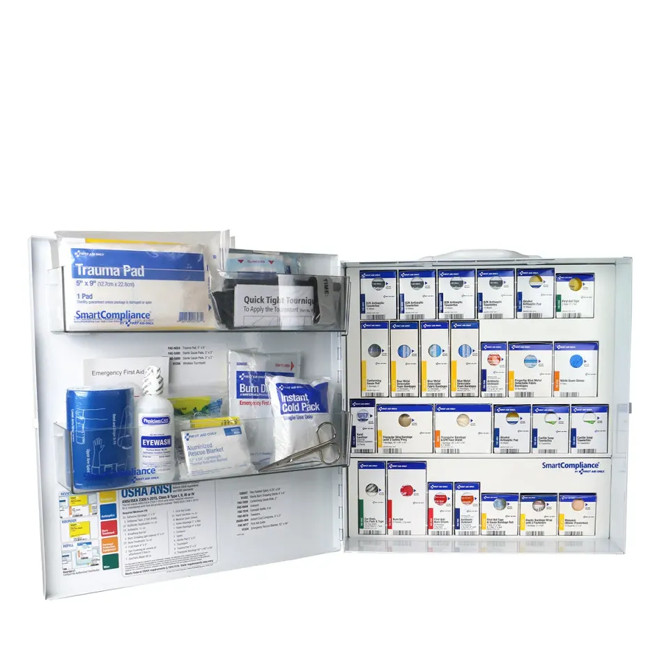 First Aid Only SmartCompliance Large ANSI 2021 B førstehjelpsskap metall
