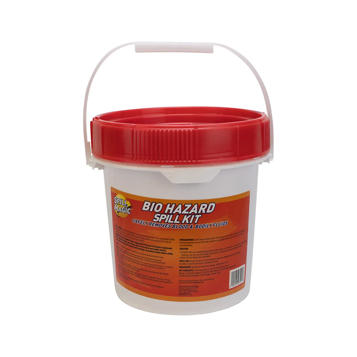 First Aid Only Biohazard Spill Kit smittevernsett bøtte