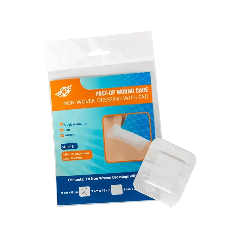 Burnshield Non Woven Dressing bandasje med pute