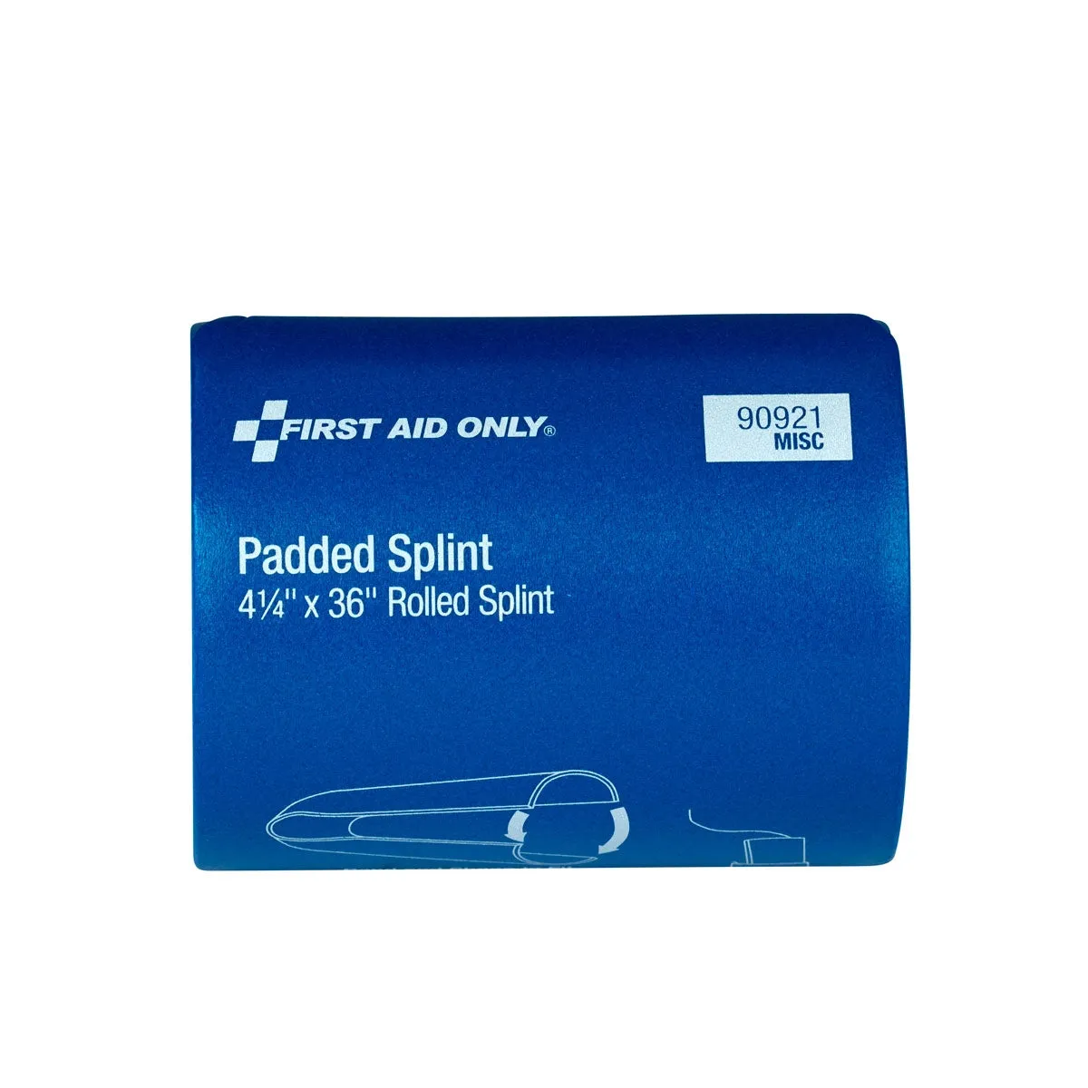 First Aid Only Padded Flexible Splint skinne 11x91 cm polstret