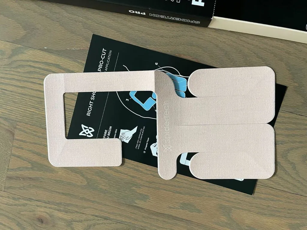 SpiderTech Pro Postural kinesiologitape blå 2-pakning holdning