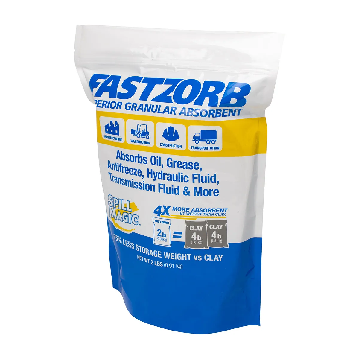 First Aid Only FastZorb oljeabsorbent granulat 0,9 kg