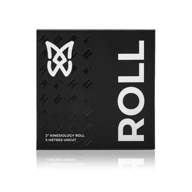 SpiderTech Two Inch Roll kinesiologitape blå rull lateksfri