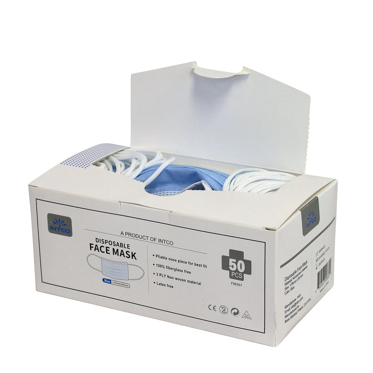 First Aid Only engangsmunnbind 3-lags 50 stk BFE 95%