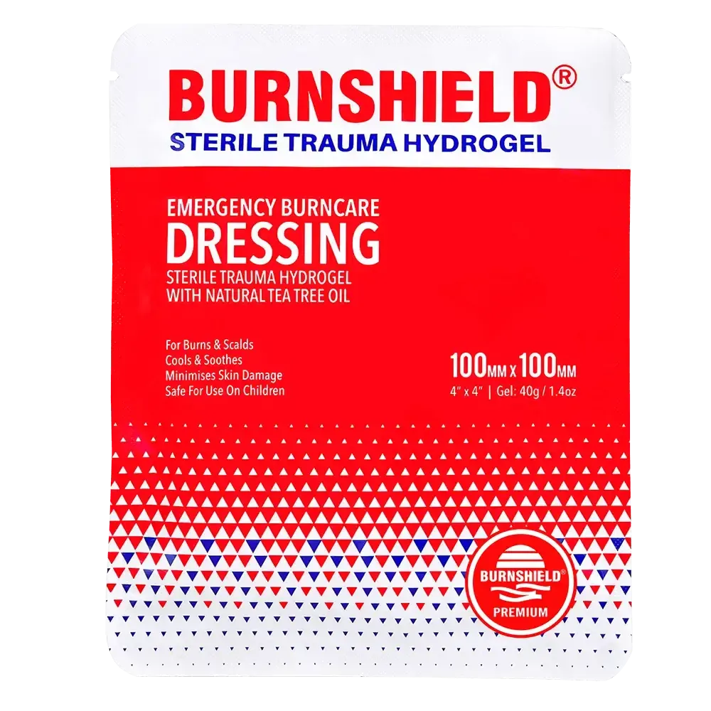 Burnshield 100x100 mm Twinpack brannskadebandasje 2-pakning
