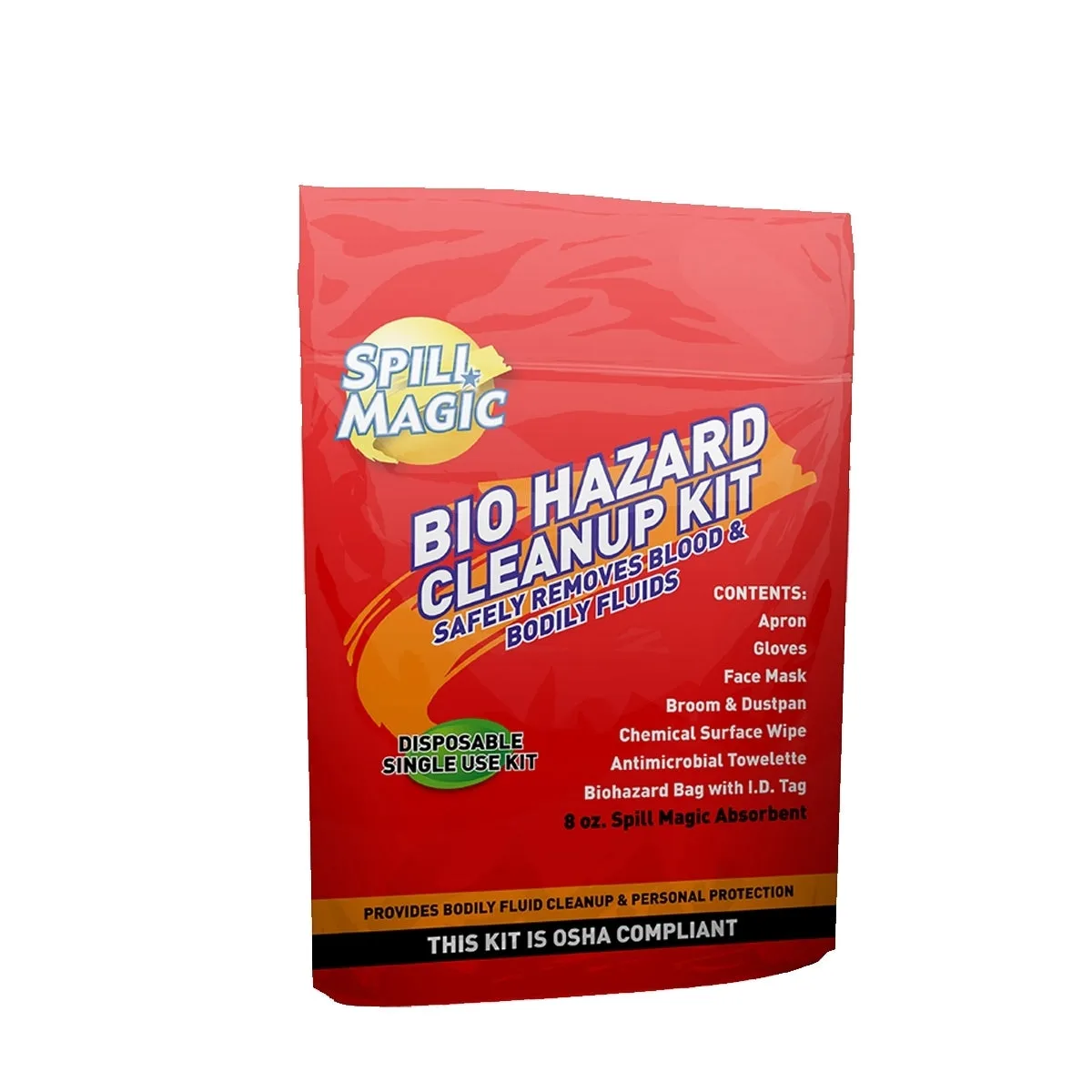 First Aid Only Spill Magic oppryddingssett biofare engangs