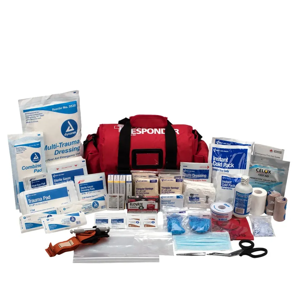 First Aid Only Deluxe First Responder førstehjelpsbag med tourniquet