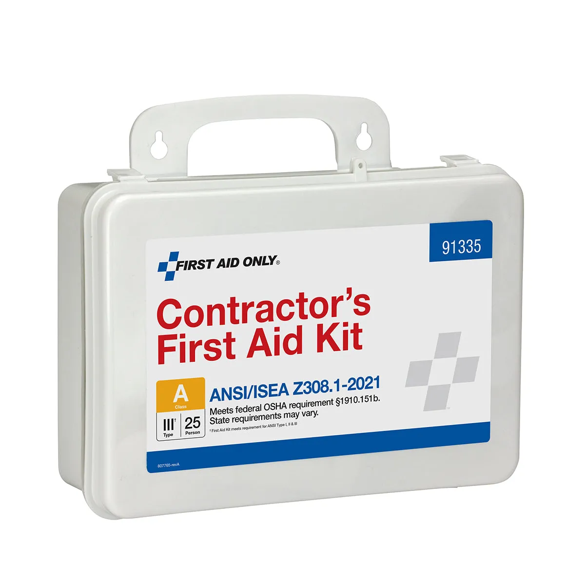 First Aid Only ANSI A førstehjelpsskrin 25 personer 130 deler
