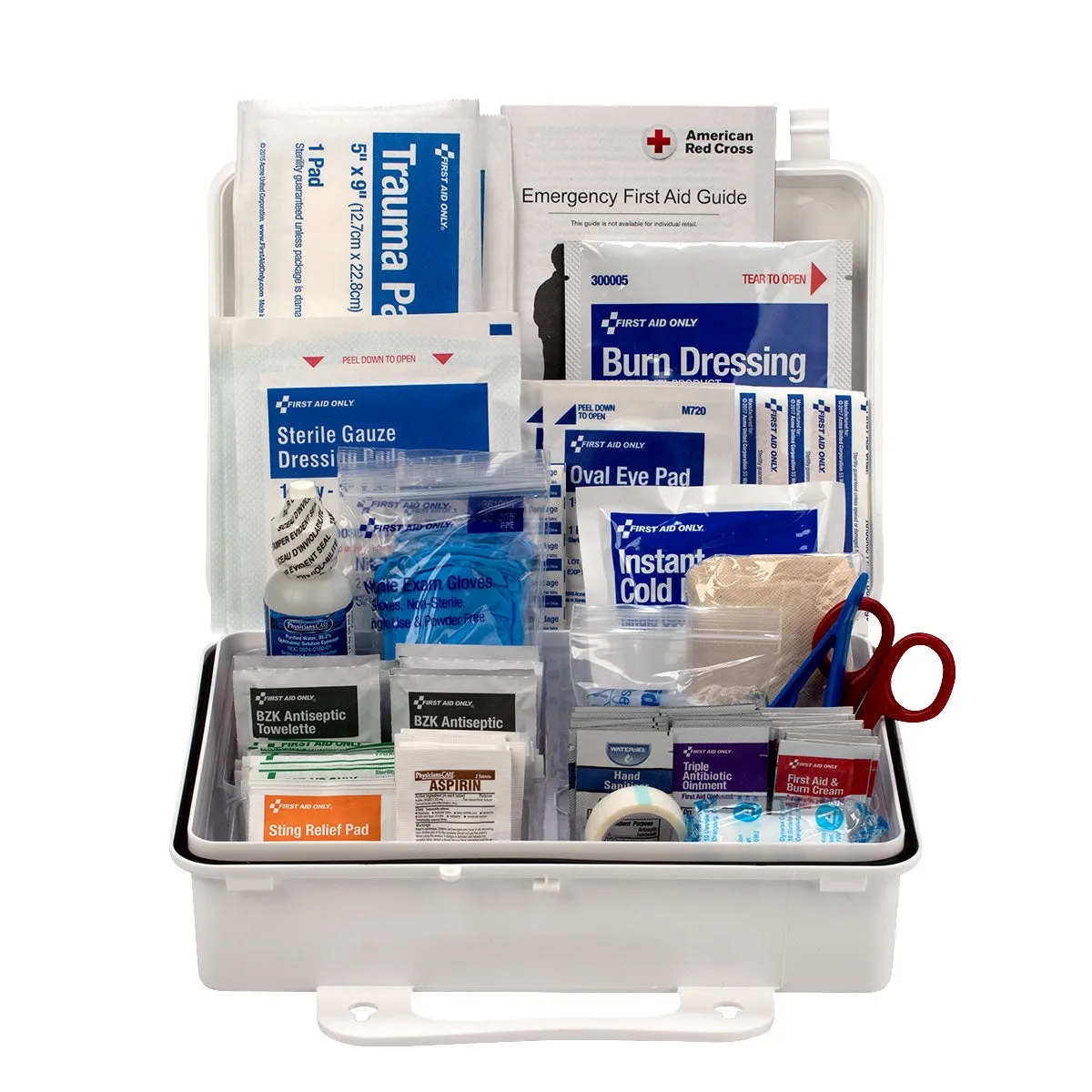 First Aid Only 25 Person ANSI A+ Type III førstehjelpsskrin 141 deler