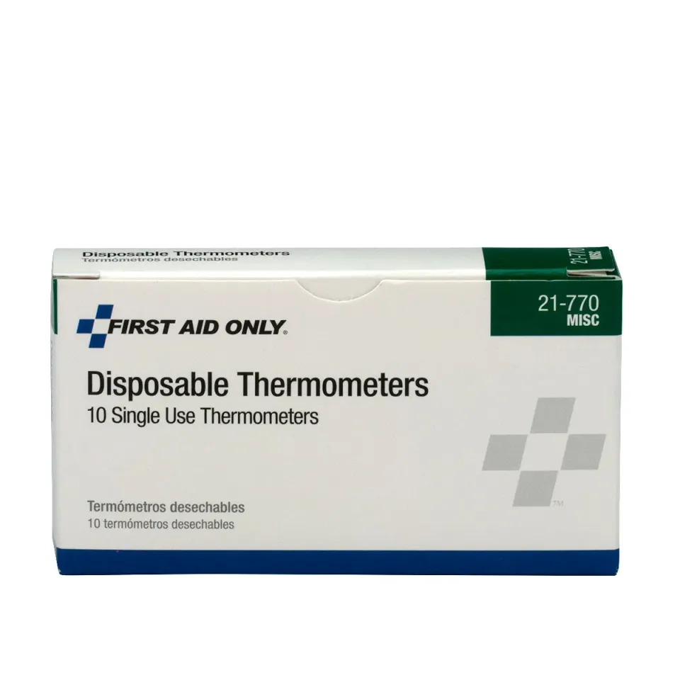First Aid Only termometer engangs 10 stk feber