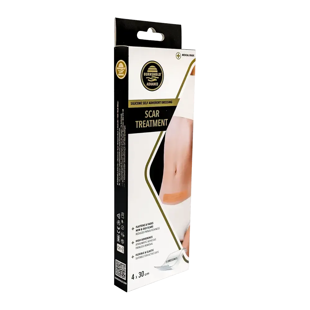 Burnshield Scar Advance arrplaster silikon 3 stk