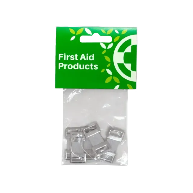 Burnshield Bandage Clips bandasjeklips 5 stk metall