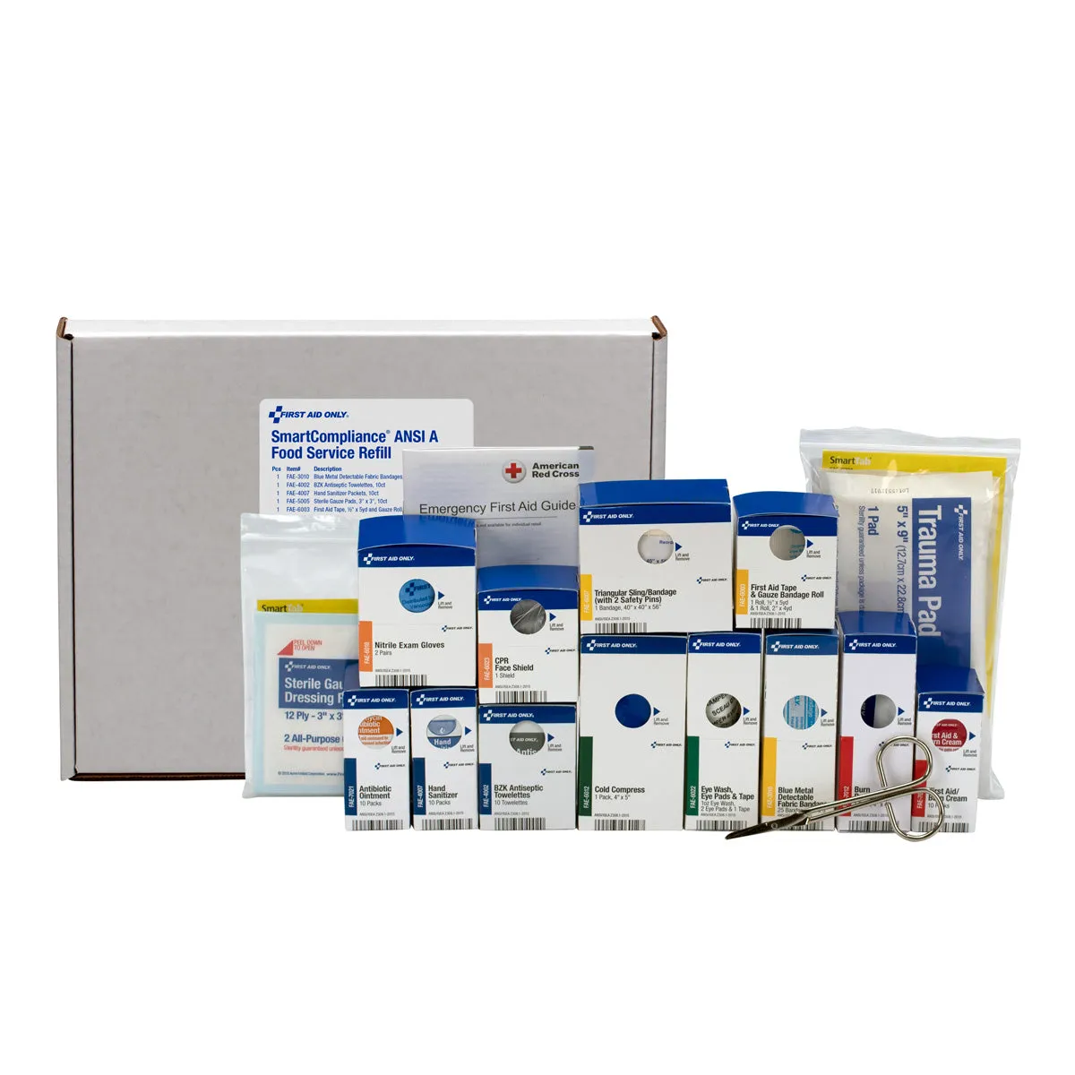 First Aid Only SmartCompliance refill mat ANSI A