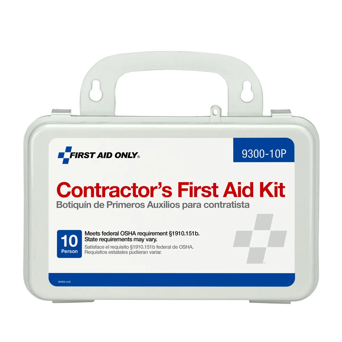 First Aid Only Contractor førstehjelpsskrin 10 personer 95 deler