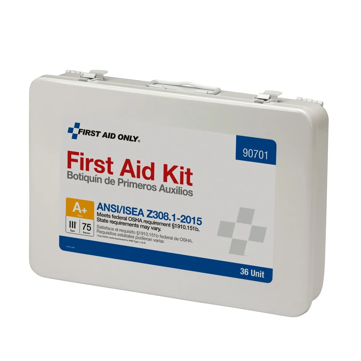First Aid Only 75 Person førstehjelpsskrin stål 146 deler