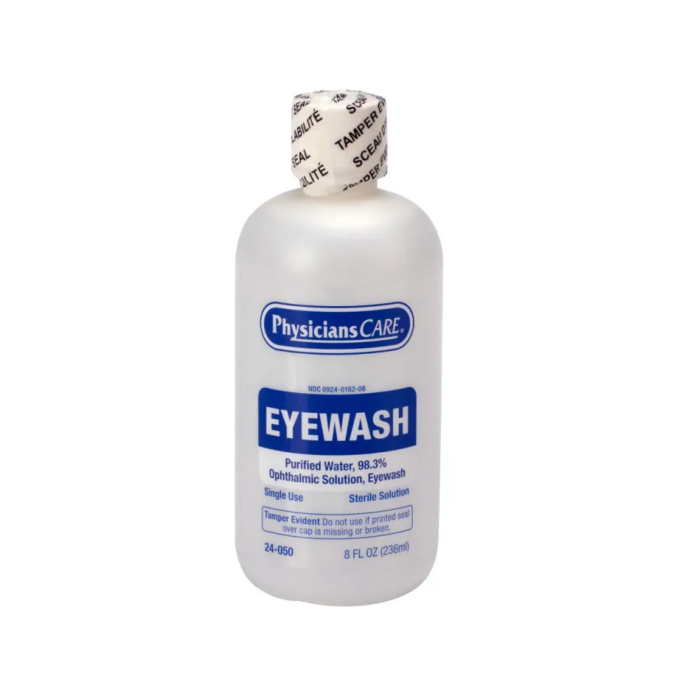 PhysiciansCare øyeskyll flaske 8 oz 12 stk steril
