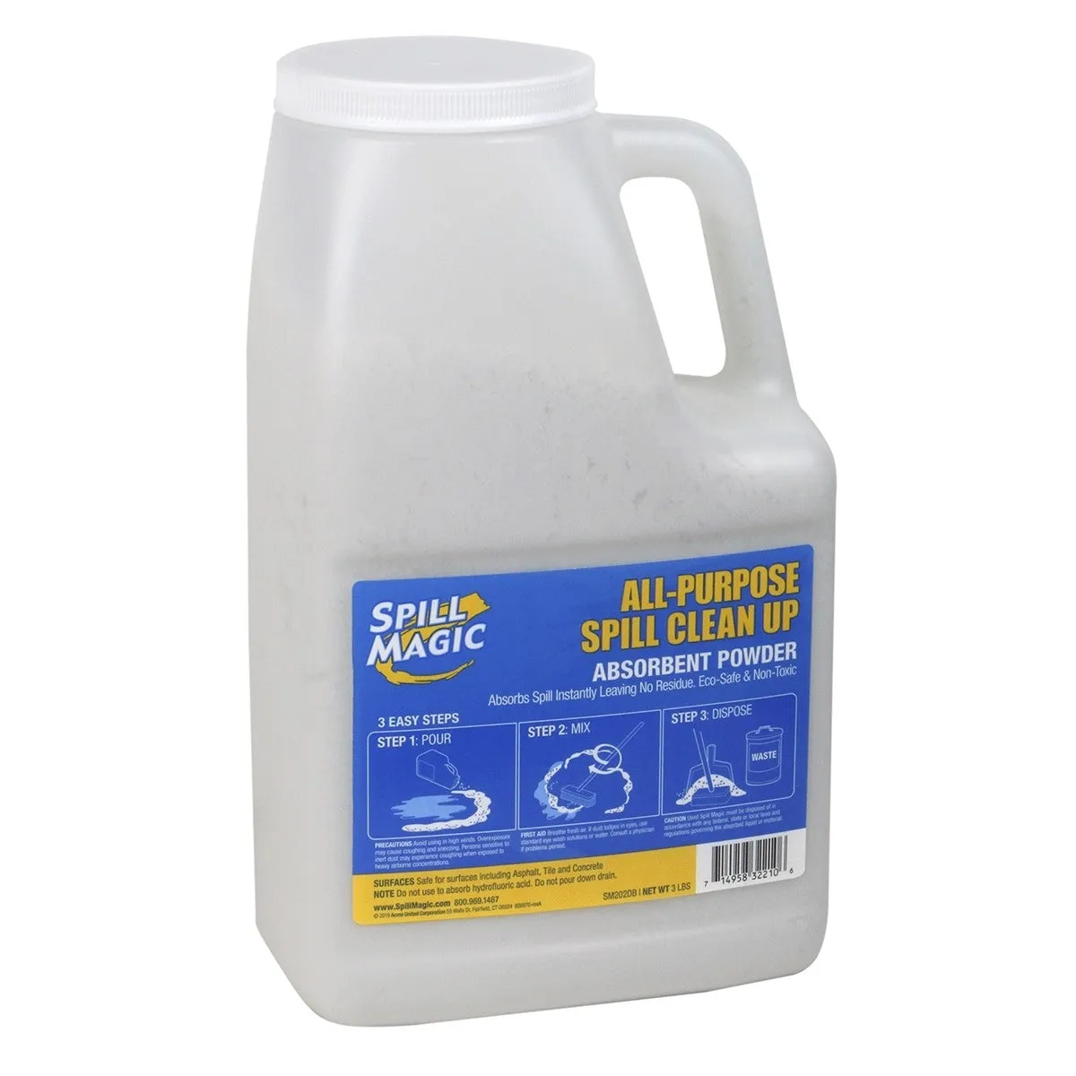 First Aid Only Spill Magic absorberingspulver 3 lb