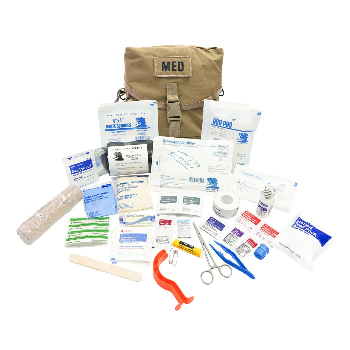 First Aid Only M-3 Medic førstehjelpsbag sand trefold