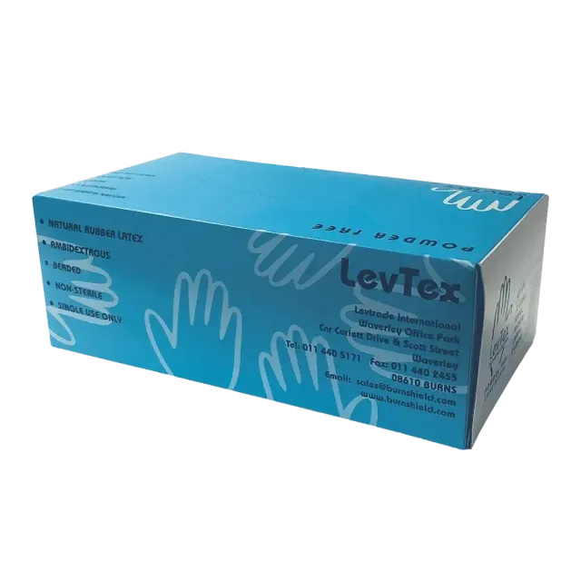 Burnshield Powder Free hansker usterile pudderfrie