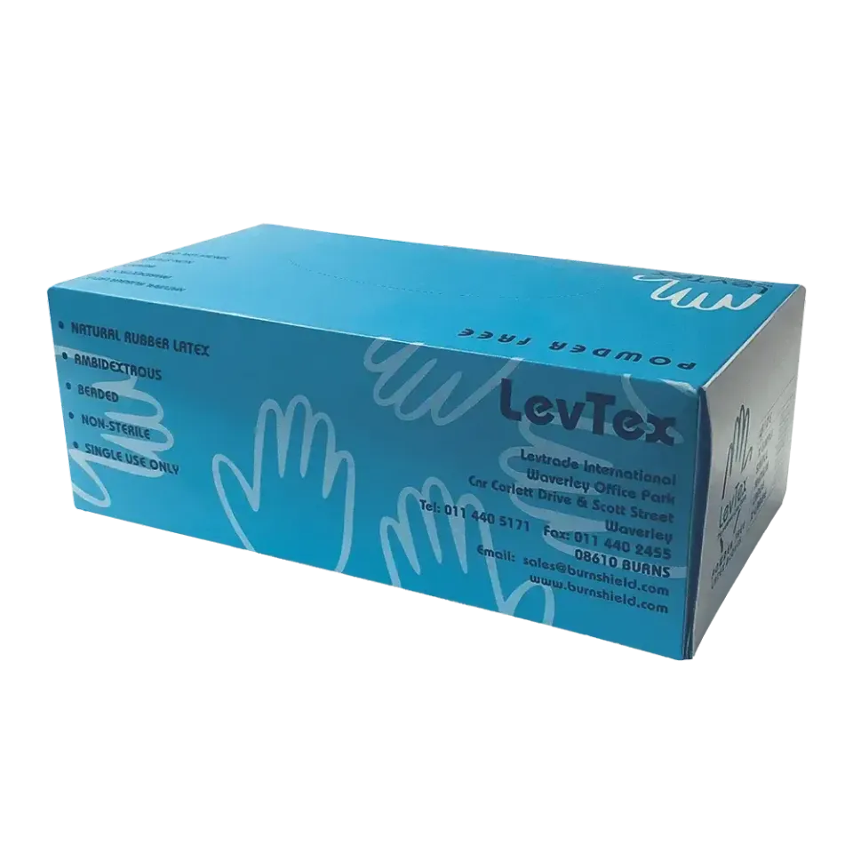 Burnshield Powder Free hansker usterile pudderfrie