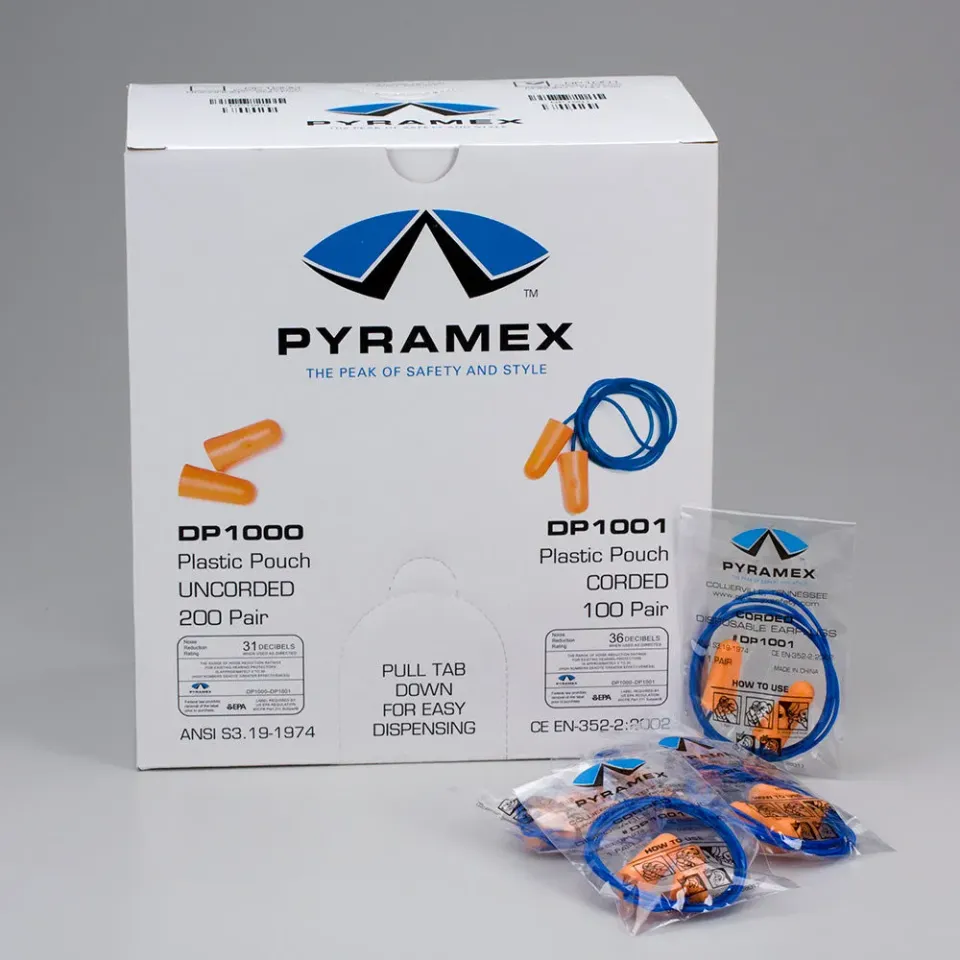 First Aid Only Earplugs Corded ørepropper med snor 100 stk