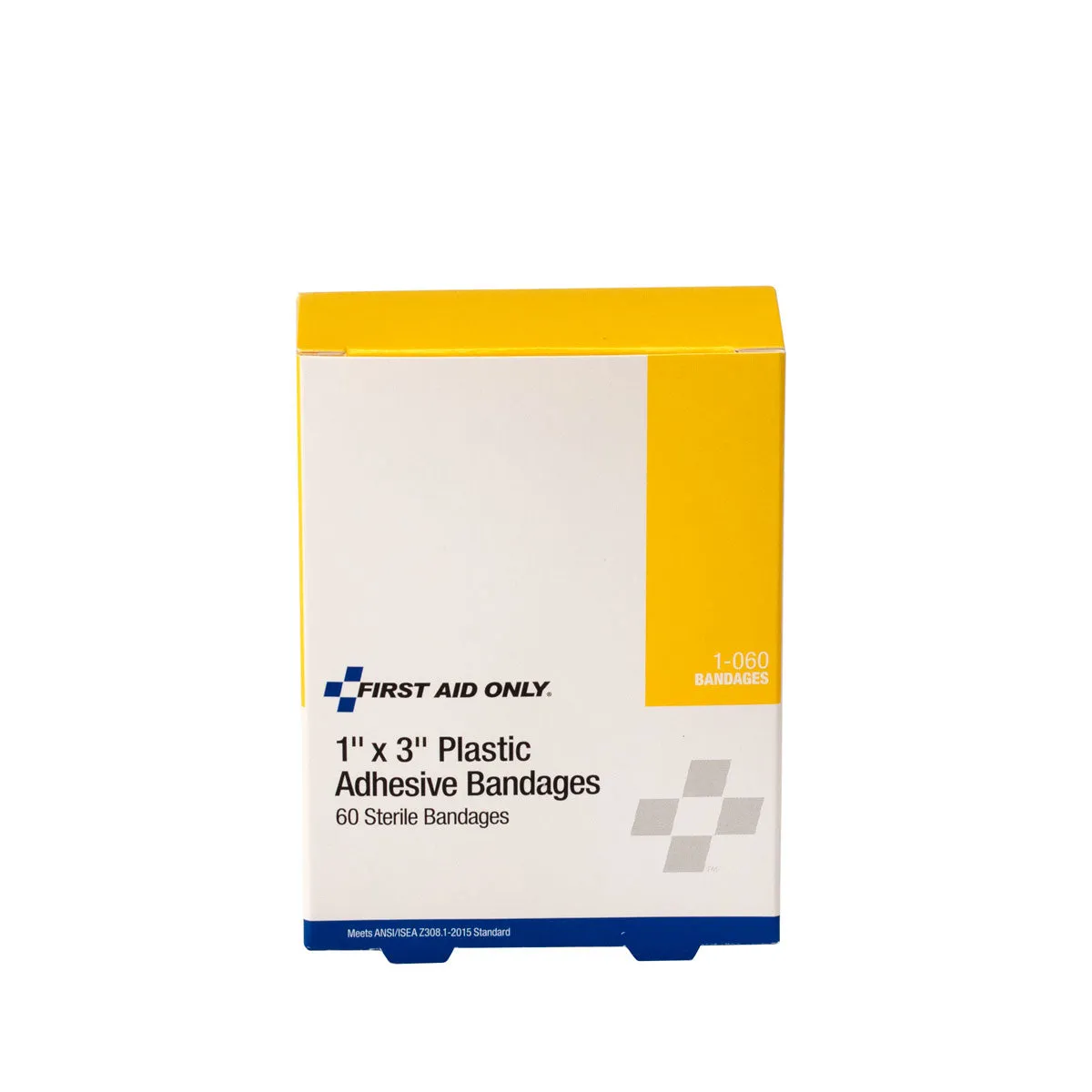 First Aid Only plastplaster 2,5 x 7,6 cm 60 stk vanntett